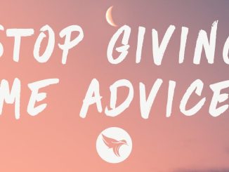 Lyrical Lemonade – Stop Giving Me Advice